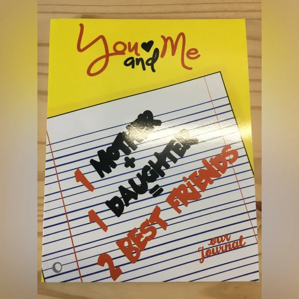 You and Me Our Journal;Mother Daughter Journal-Mommy and Me Book Journal School